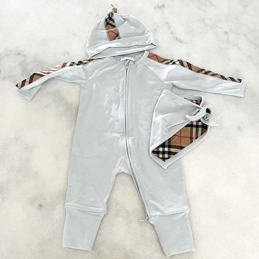 COPY - Burberry 3 piece baby set NWOT 3m